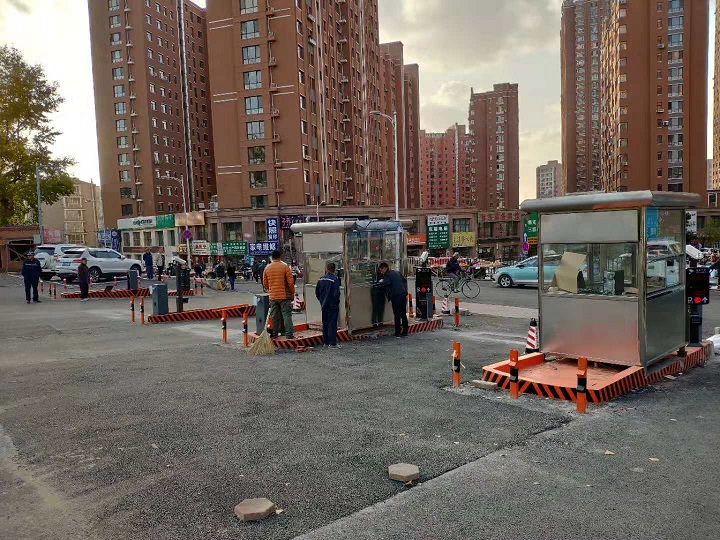 撫順醫(yī)院大型車牌識別停車場收費(fèi)系統(tǒng)